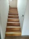 Escalera en iroko